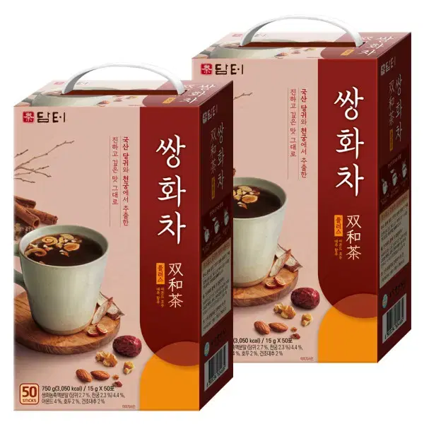 무료배송-담터 쌍화차 50T+50T (100T) 전통차